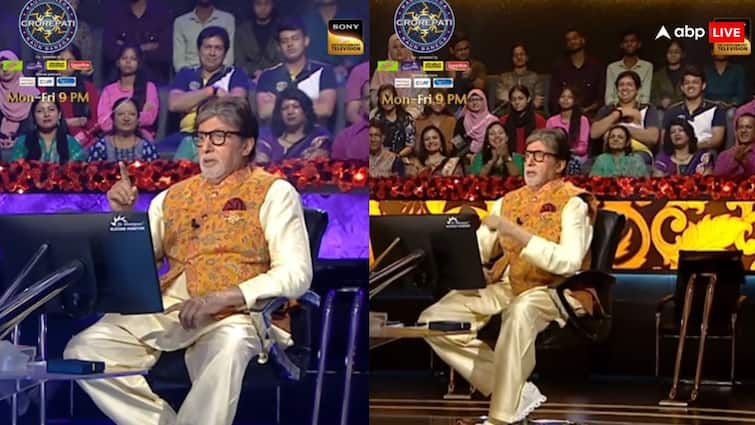 Kaun Banega Crorepati 16 Amitabh Bachchan revealed he used to work in Three shifts in a day KBC 16: एक दिन में तीन शिफ्ट में काम करते थे अमिताभ बच्चन, बोले- मैं सुबह 7 बजे से अगले दिन के 6 बजे तक करता था शूटिंग