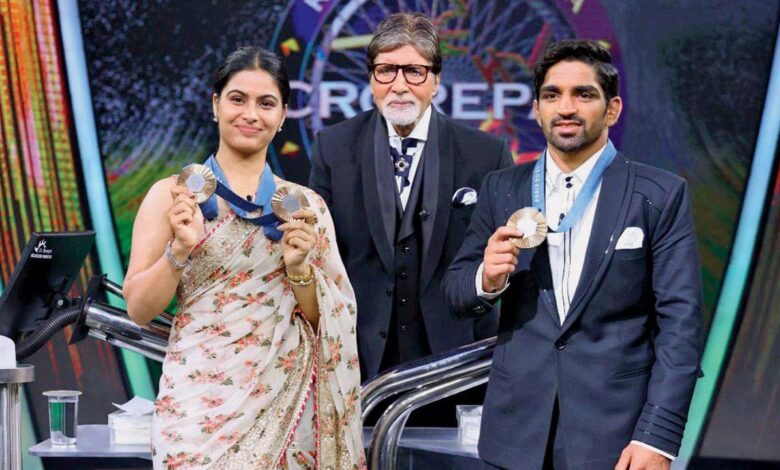 KBC 16: मनु भाकर ने अमिताभ बच्चन को बताया कि वह कैसे फोकस बनाए रखती हैं